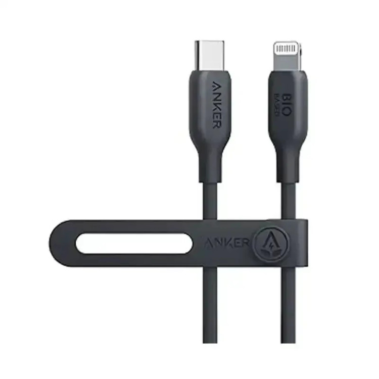 کابل شارژ انکر مدل Anker 542 USB-C to Lightning A80B6 با طول 180 سانتی متر