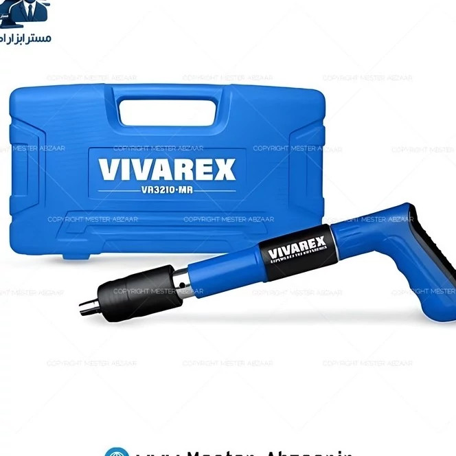میخکوب چاشنی باروتی سرخود ویوارکس دستی تفنگی با لوازم و کیف مدل VIVAREX VR3210-MF