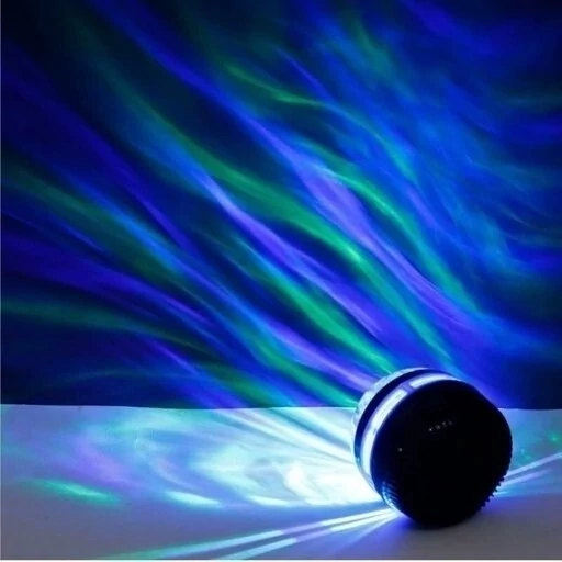 چراغ رقص نور طرح شفق LED Q6 Magic Ball ریموت کنترل