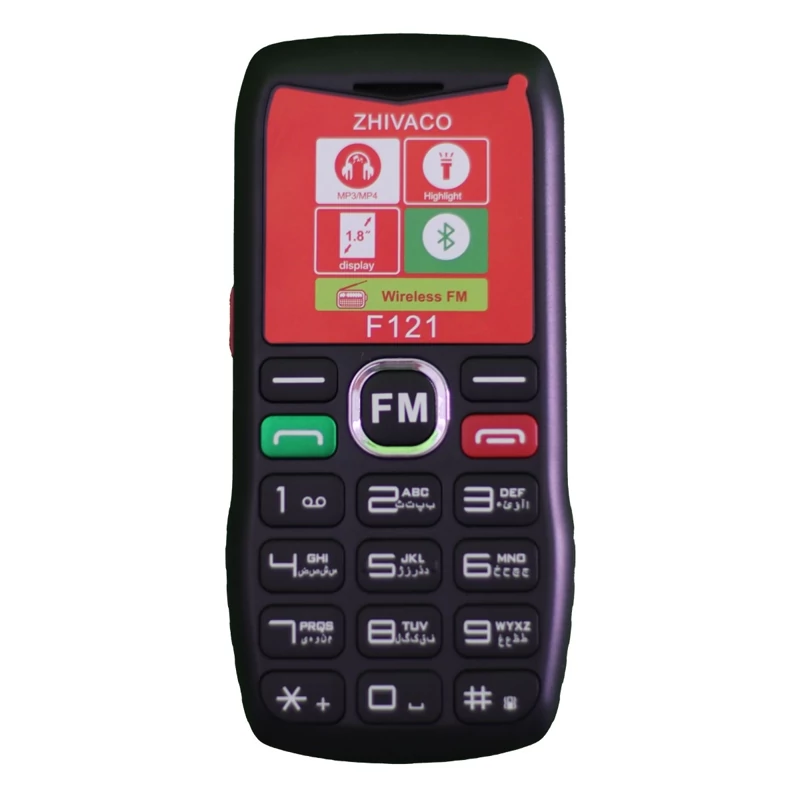 گوشی موبایل ژیواکو مدل F121 ظرفیت 32 مگابایت دو سیم کارت