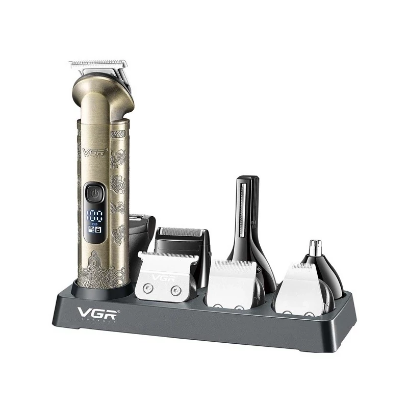 ست ماشین اصلاح صورت و بدن وی جی ار مدل V-110