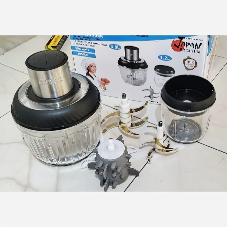 خردکن و آسیاب دوقلو پاناسونیک دو کاسه مدل HlM5-1863