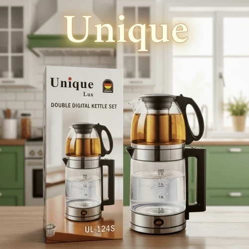 چایی ساز روهمی وارمردار یونیک مدل UL-124