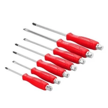 ست پیچ گوشتی ضربه خوردسته پلاستیکی تک رنگ مدل RH-2705