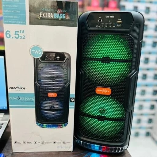 اسپیکر شارژی gts 1565 Portable Speaker Gts 1565
