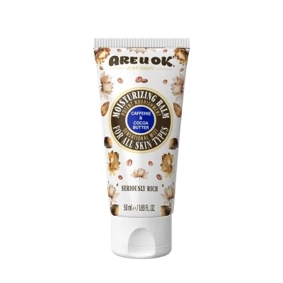 بالم مرطوب کننده آریواوکی مدل caffeine and cocoa butter حجم 50 میلی لیتر