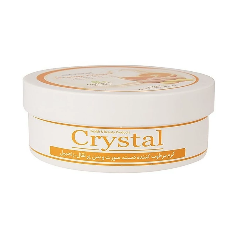کرم مرطوب کننده کریستال مدل Orange Ginger حجم 200 میلی لیتر