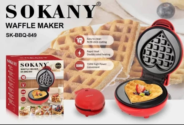 وافل ساز سوکانی- مدل SOKANY SK-BBQ-849- کد149