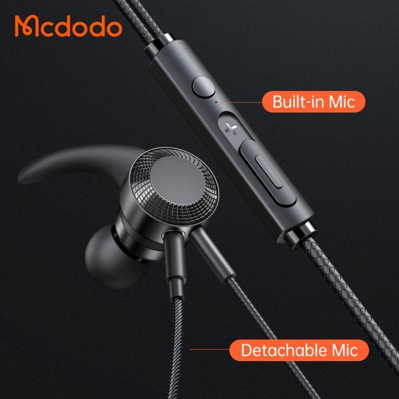 هندزفری سیم دار گیمینگ تایپ سی مک دودو مدل Mcdodo HP-1340 - کد176