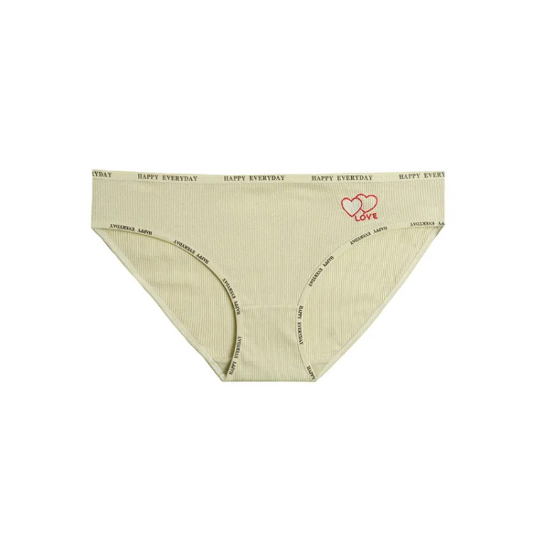 شورت دخترانه اسلیپ کبریتی طرح قلب LOVE فری سایز