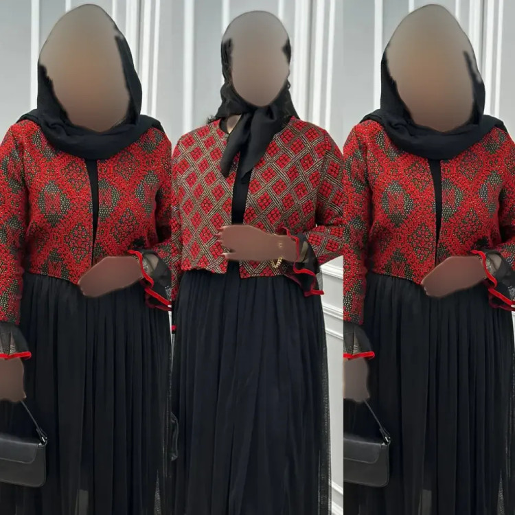 کت و دامن زنانه مدل گلرخ جنس تافته سوزن دوزی فری سایز 36 تا 46