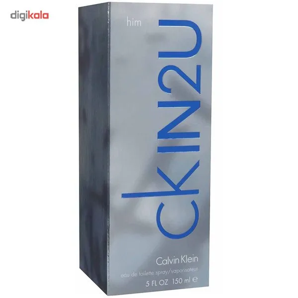 ادوتویلت مردانه کلوین کلاین مدل CK IN2U For Him حجم 150 میلی لیتر