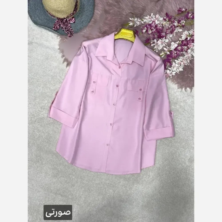 شومیز گره ای نیکی خنک و سبک فری سایز