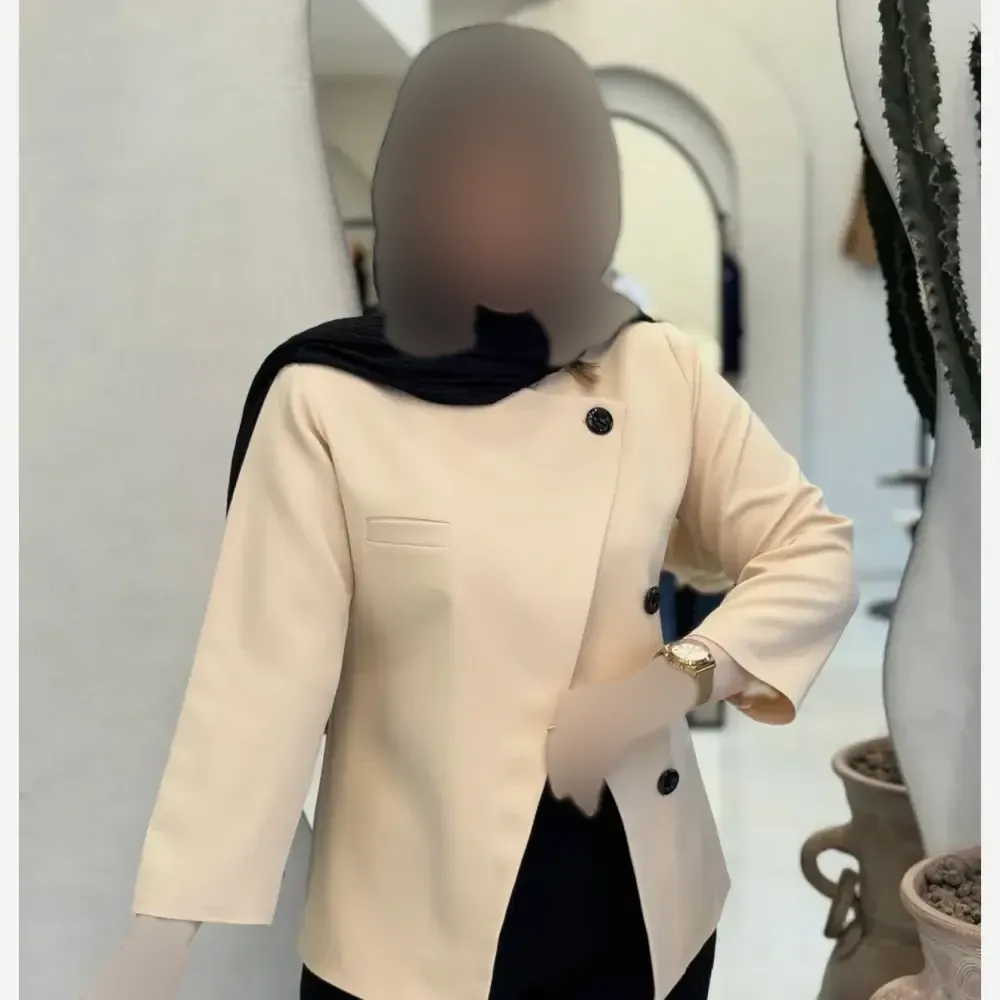 کت شلوار زنانه جنس مازراتی درجه یک مدل بابونه