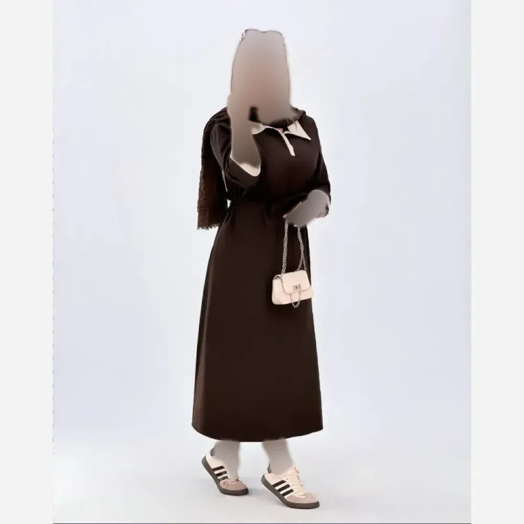 پیراهن مازراتی شایلی جیب دار فری سایز 38 تا 46