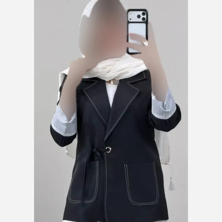 کت تک زنانه مدل گندم جنس مازراتی کج راه درجه یک
