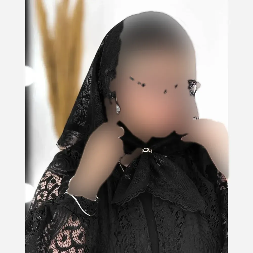 مینی پروانه تور مخمل کوبی فری سایز ابعاد 75 در 75