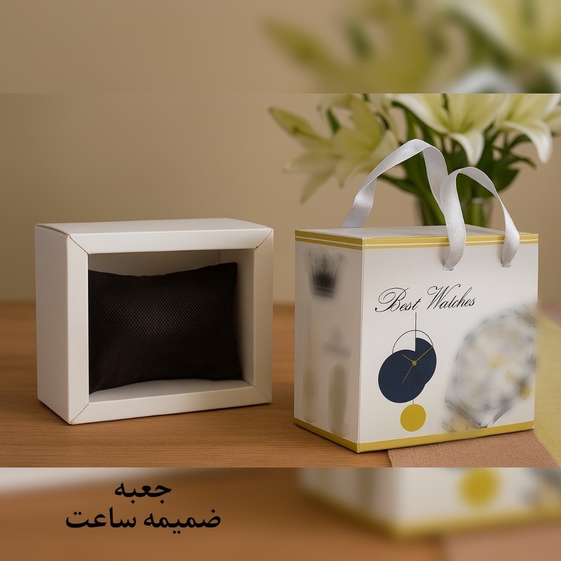 ست ساعت مچی عقربه ای کوارتز زنانه و مردانه مدل کلاسیک دی دیت بند استیل طرح تراش الماسی کد S002