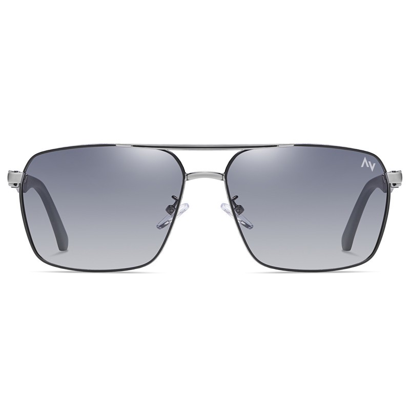 عینک آفتابی خلبانی مردانه آلبرت وگ مدل 6307C98P87 Polarized Albert Vogue