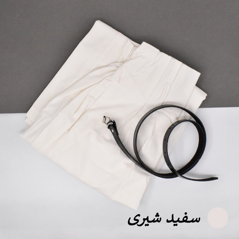 دامن شلواری زنانه لینن مدل Aura کد M5940