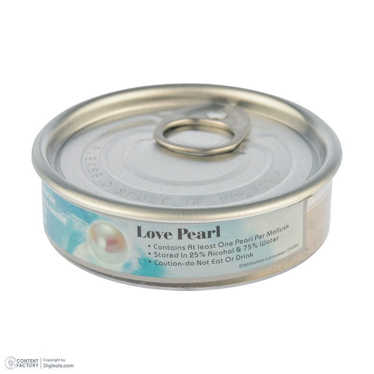 گردنبند زنانه مدل LovePearl همراه با صدف مروارید دار