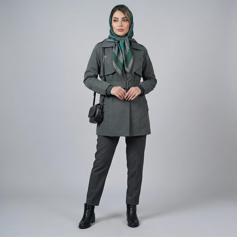 بارانی زنانه السانا مدل دیارا کد 2379