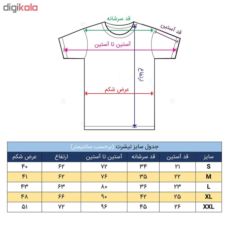 تی شرت مردانه مدل SM77