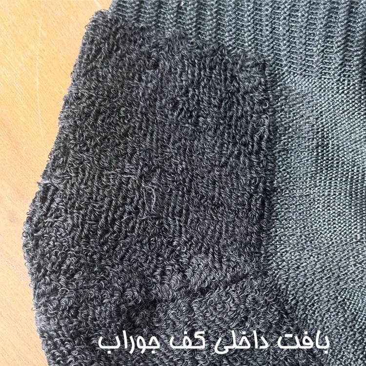 جوراب ورزشی ساق بلند مردانه مدل HI TOWEL