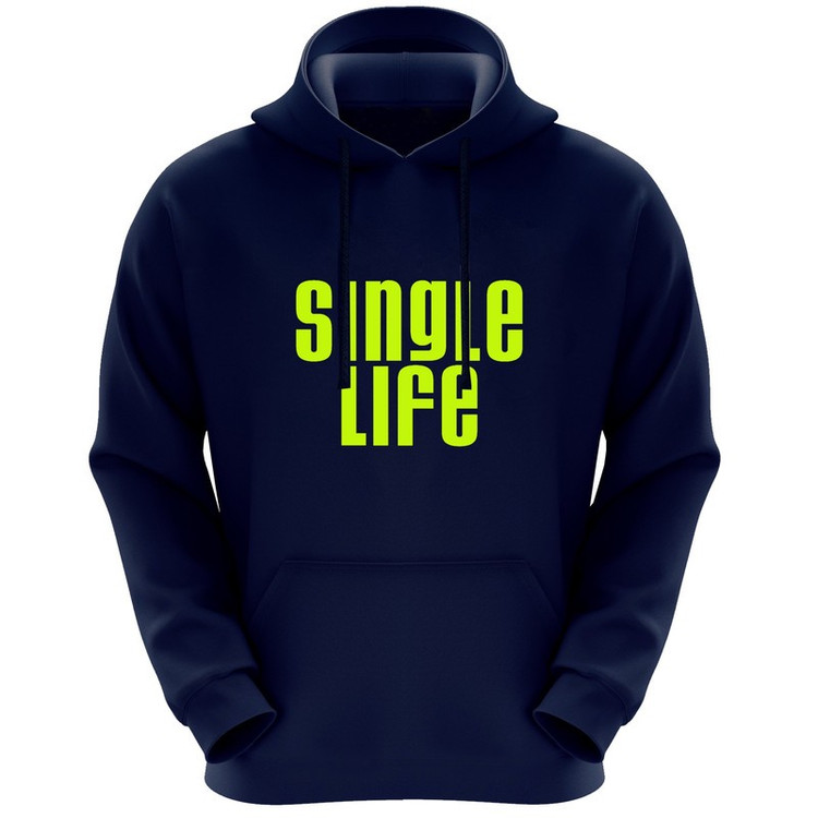 هودی مردانه طرح single life کد A06