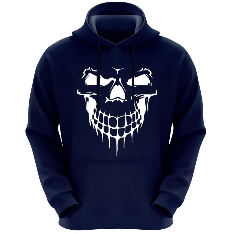 هودی مردانه طرح اسکلت کد F413