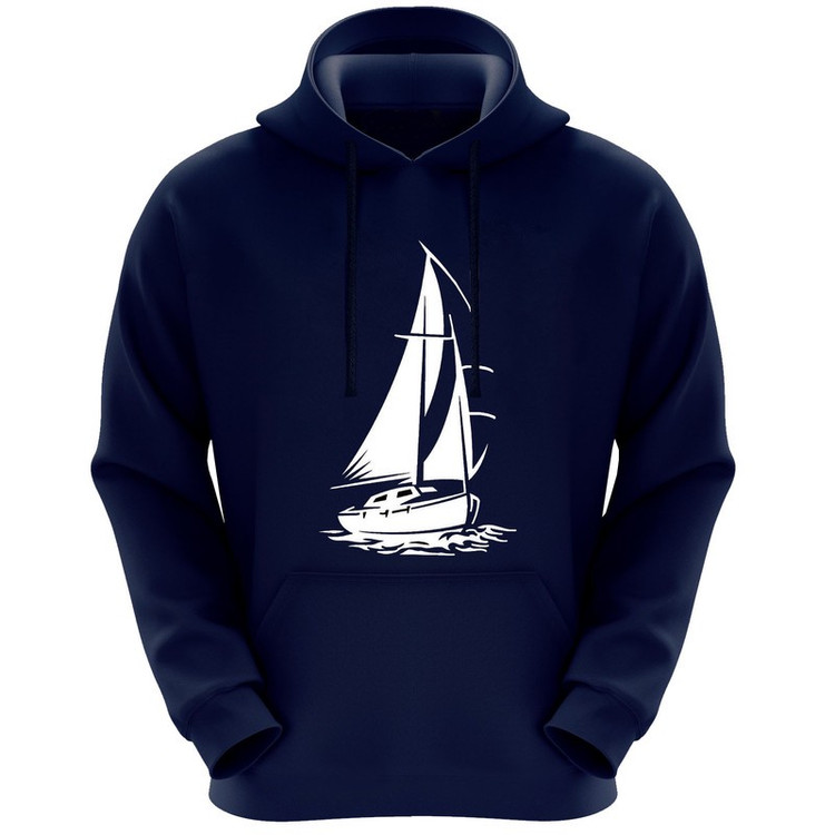 هودی مردانه طرح قایق کد F287