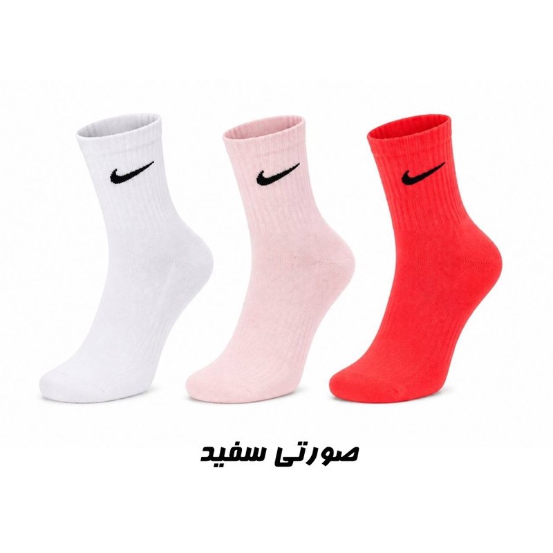 جوراب ورزشی نیم ساق زنانه مدل SM-3 مجموعه 3 عددی