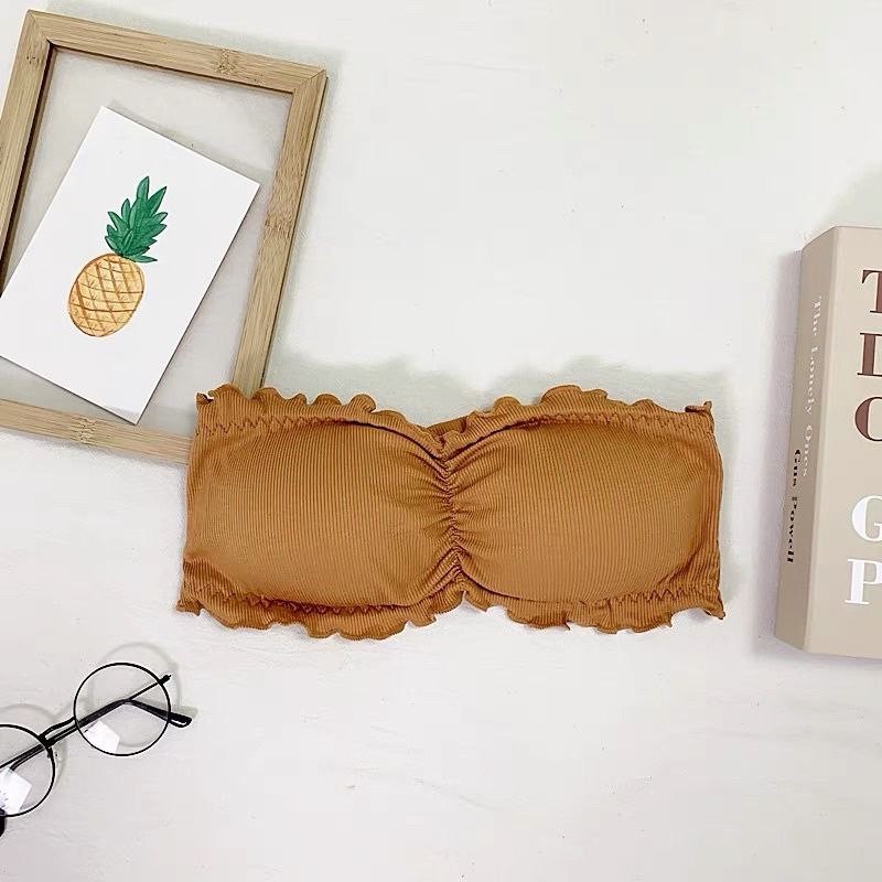 نیم تنه زنانه مدل فانتزی عروسکی دکلته بدون بند