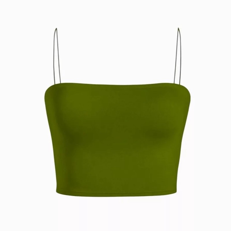 کراپ تاپ زنانه مدل ساده