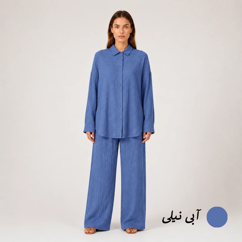 ست تونیک و شلوار زنانه مدل ریچل کد M5169