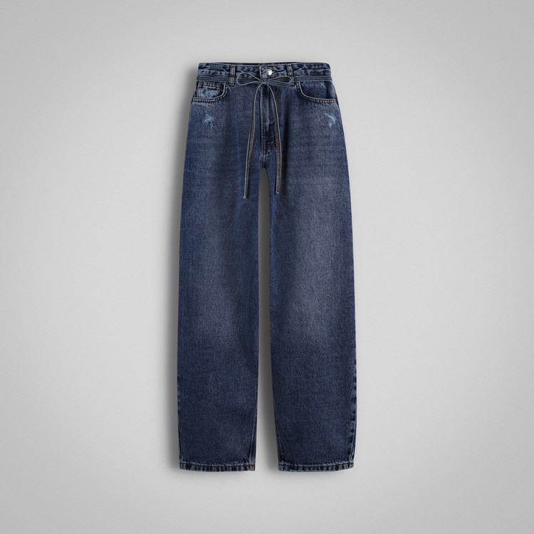 شلوار جین زنانه نیم بگ جین ایزی دو مدل PWD02357