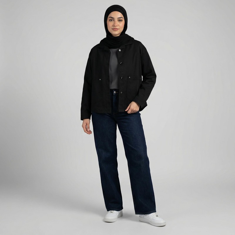 کراپ کت زنانه السانا مدل آیریک کد 2436