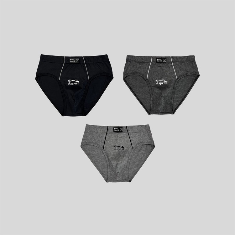 شورت اسلیپ مردانه اسپست مدل ASP-SLIP-3COL مجموعه سه عددی