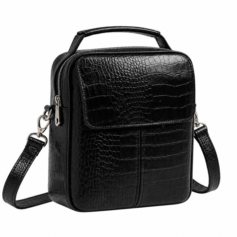 کیف رودوشی و دستی تمام چرم طبیعی گاوی مدل دیان کد 01