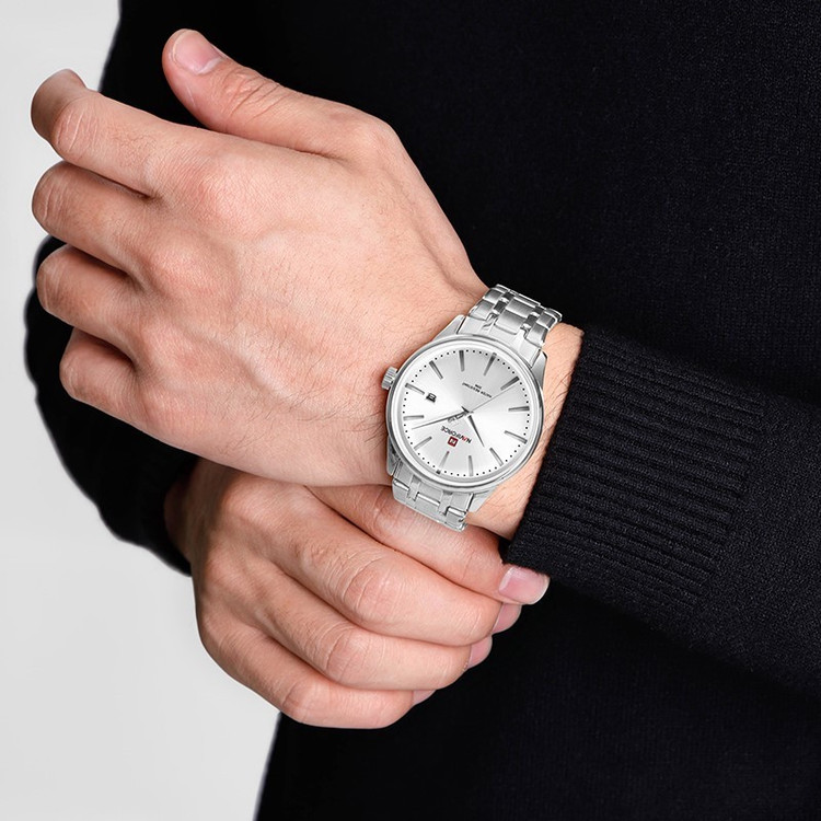 ساعت مچی عقربه ای مردانه نیوی فورس مدل 9230SWS