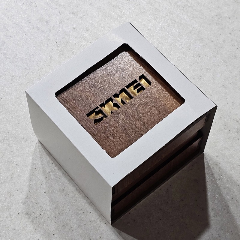 ست ساعت مچی عقربه ای کوارتز زنانه و مردانه اسکمی مدل 90-98 کد 05