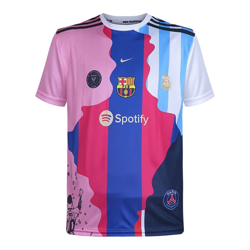 ست تی شرت و شلوارک ورزشی پسرانه مدل منتخب مسی 2026