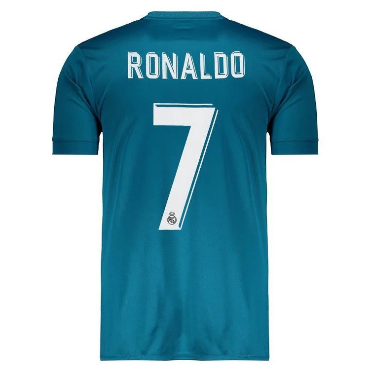 ست تی شرت و شلوارک ورزشی پسرانه مدل رئال مادرید کد Away 2018