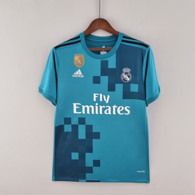 ست تی شرت و شلوارک ورزشی پسرانه مدل رئال مادرید کد Away 2018