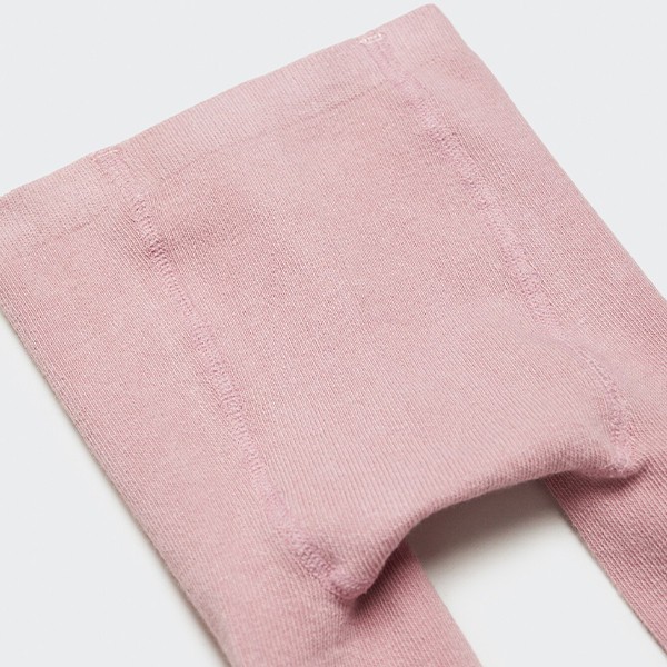 جوراب شلواری دخترانه کولزیون مدل PINK مجموعه 2 عددی