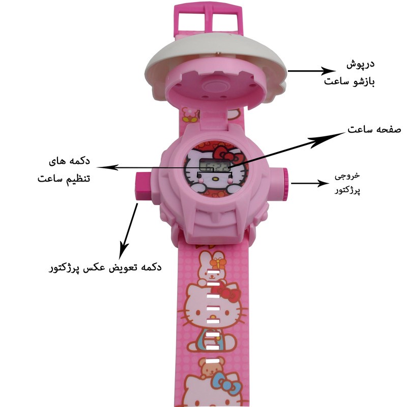 ساعت مچی دیجیتال بچگانه مدل 36