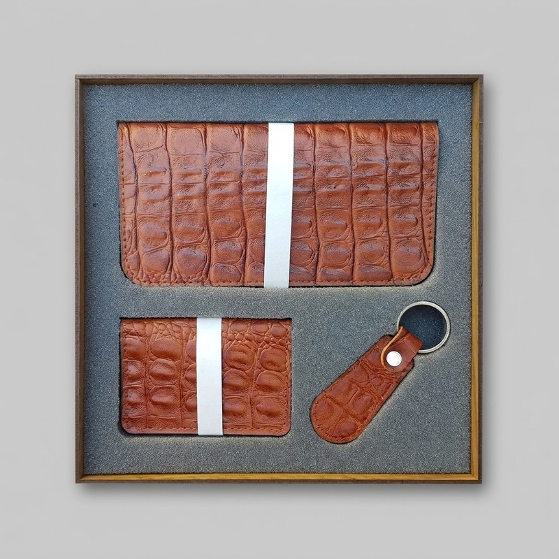 ست هدیه چرم دیاکو مدل set255coro