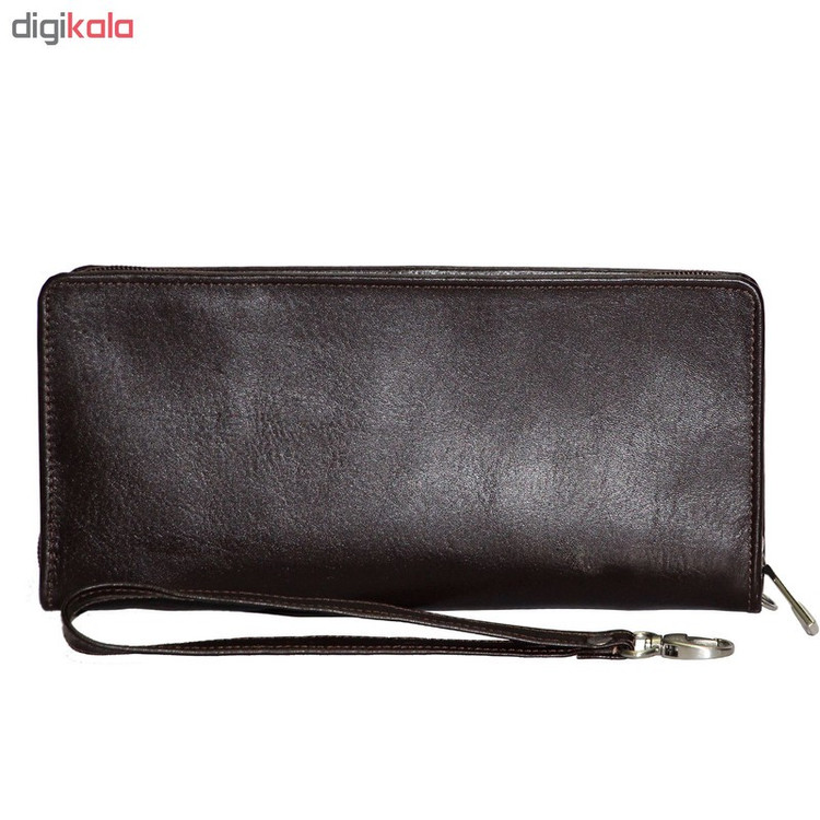 کیف دسته چک چرم بارز مدل DM76