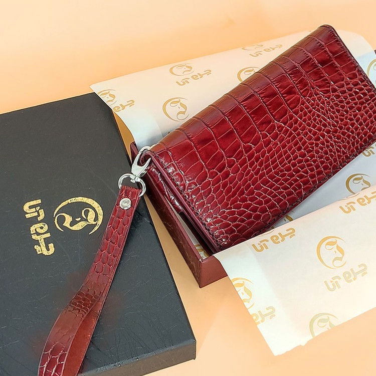 کیف پول خانه چرم آنا مدل 31096A