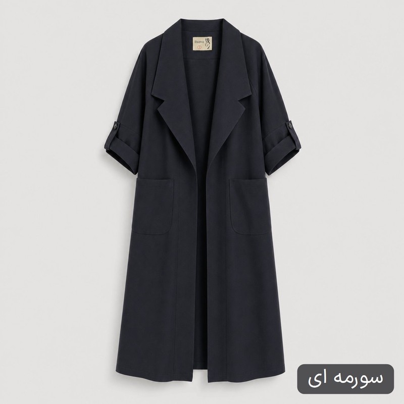مانتو زنانه السانا مدل دلیار کد 2699